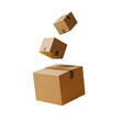 © Creativedesign29 - Three Brown Cardboard Boxes Floating in Space keywords