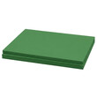 © Azizul - Stack of green paper sheets or cards, 3d rendering, isolated on transparent background
