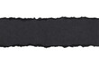 © fotoyou - Black Ripped Torn Paper Isolated on White and Png Transparent Background