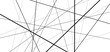 © TanyaFox - Abstract asymmetric background with chaotic diagonal straight lines. Black and white linear stripe texture creating a dynamic, random pattern.