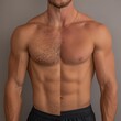 © Sagar - Muscular Man's Chest: Transformation Before & After Grooming