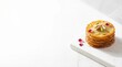 © Sugar Love Love - Indian sweet malpua dessert stack with nuts