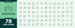 © icogrid - Architecture icon set. Engineer minimalist editable vector stroke. Modern linear icons. Architecture icon pack. Pixel perfect. Editable vector.