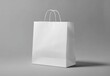 © JS Media - white blank paper shopping bag mockup