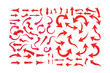© MdShahajahan - Red Arrow Icons - Curved, Circular and Directional Vector Set