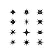 © md - Geometric Starburst Pattern Collection
