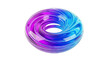 © Riko - Swirling Torus Form with Purple and Blue Gradient
