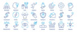 © BAMBANG G - motivation icon set featuring inspiration, drive, ambition, passion, purpose, focus, discipline, energy, commitment, mindset, confidence. line editable illustration