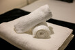 © Harry - Two white towels are stacked on top of each other