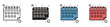 © MOHAMMADSHARIFUL - Four stages of product development flowchart icons with gear mechanisms in flat design vector illustration