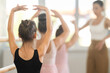 © JackF - Fourth position - little girls learn ballet at a choreography lesson