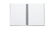 © Elena - Open spiral notebook PNG isolated on transparent background, lined paper for writing notes and planning, school and office supply