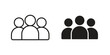 © kia - People group icon suitable symbol. Simple stock illustration stock