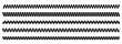 © stoker - Zipper brush set. Zip vector.  Patterns with zipper brushes.