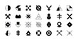 © Faiz - Collection of Diverse Abstract Geometric Symbols and Icons.