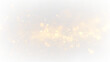 © denzelll - Golden light shines across a transparent background with soft glowing spots that create a bright atmosphere