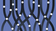 © Ivan Haidutski/Stocksy - Data channels with connection nodes