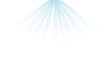 © Gary - Soft, luminous pale blue sunburst rays emanate from top center, widening against a transparent background with expansive copy space below. Concept of purity, clarity, and new beginnings