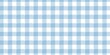 © Dunzz - Light blue gingham pattern background with seamless watercolor texture.