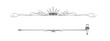 © Albina - Decorative text dividers with Liberty Statue crown and torch motifs in elegant line art design