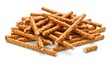 © FARIA - Pile of golden pretzel sticks