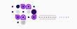 © antishock - Abstract geometric shapes, purple hues, gray accents. Minimalist design, clean aesthetic, modern composition. Background elements create visual interest.