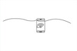 © Neelufar - Minimalist continuous one-line drawing of a smartphone with a Wi-Fi symbol. Clean vector art for wireless internet, connectivity, and mobile tech.