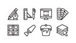 © Nazma Begum - Graphic Design Icons Set: Tools for Creativity and Digital Artistry