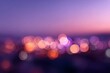 © Iryna - Vibrant abstract bokeh lights at dusk creating a dreamlike cityscape