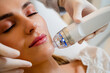 © Rabizo Anatolii - Fractional RF needle facial lift for skin tightening using advanced cosmetology hardware.