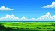© saladwater - ゲーム風背景