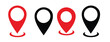 © Juli - location vector icon place symbol gps pictogram flat