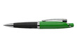 © aurelmana56 - Green and black ballpoint pen with chrome accents