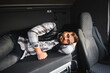 © Serhii - Truck driver sleeping resting bunk bed cab
