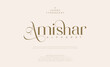 © crossover - Elegant Logo Font, luxury, wedding, modern, beauty font. Classic Lettering Minimal Fashion Designs. Typography modern serif fonts regular decorative vintage concept. vector illustration
