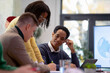 © Artcore Studio/Stocksy - Diverse Colleagues Focused During Team Meeting