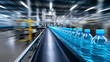 © Curioso.Photography - Plastic water bottles on automated production line in beverage factory