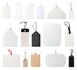 © Rawpixel.com - PNG Assorted blank tags collection, element set on transparent background