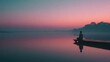 © Vibu design  gallery - Meditative Moment at Dawn