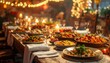 © digitalbysher - traditional festive cultural food, celebratory table setting, cultural holiday atmosphere