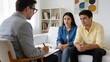 © Susan - Couple in therapy session with counselor