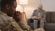 © Donna - Soldier in therapy session with counselor