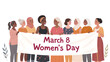 © Arum - Diverse Women Celebrating International Women's Day
