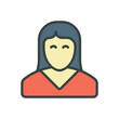 © MdNaiemHossain - Vector woman icon