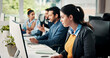 © P2000/peopleimages.com - Business, woman and reading with computer in office for research, editing article and newsletter. Female person, coworking or pc for proofreading, check grammar and update draft for story publication