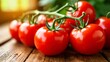© er - Close up of stacked fresh tomatoes