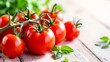 © er - Close up of tomato with stem