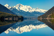 © ADDICTIVE STOCK - Duffey Lake reflections under snow-capped peaks