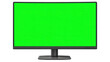 © Zarana  - Green screen monitor display