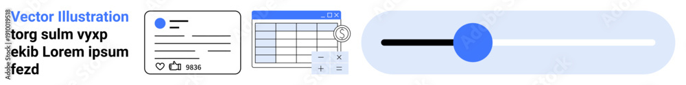 User interface, data organization, UI design, identity management ...